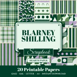 Blarney Shilling Digital Paper Pack cover