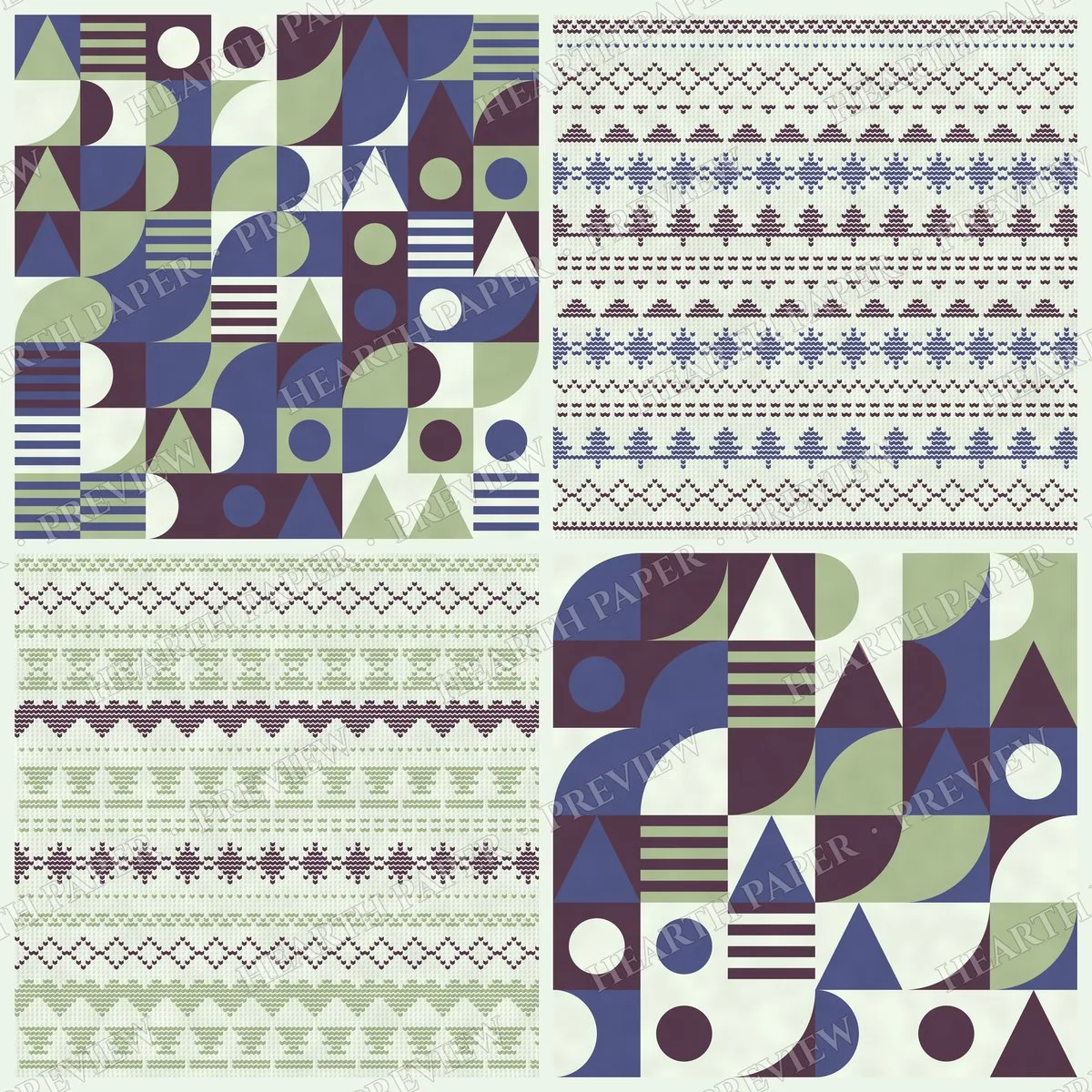 Briar Rhapsody Digital Paper Pack preview 5