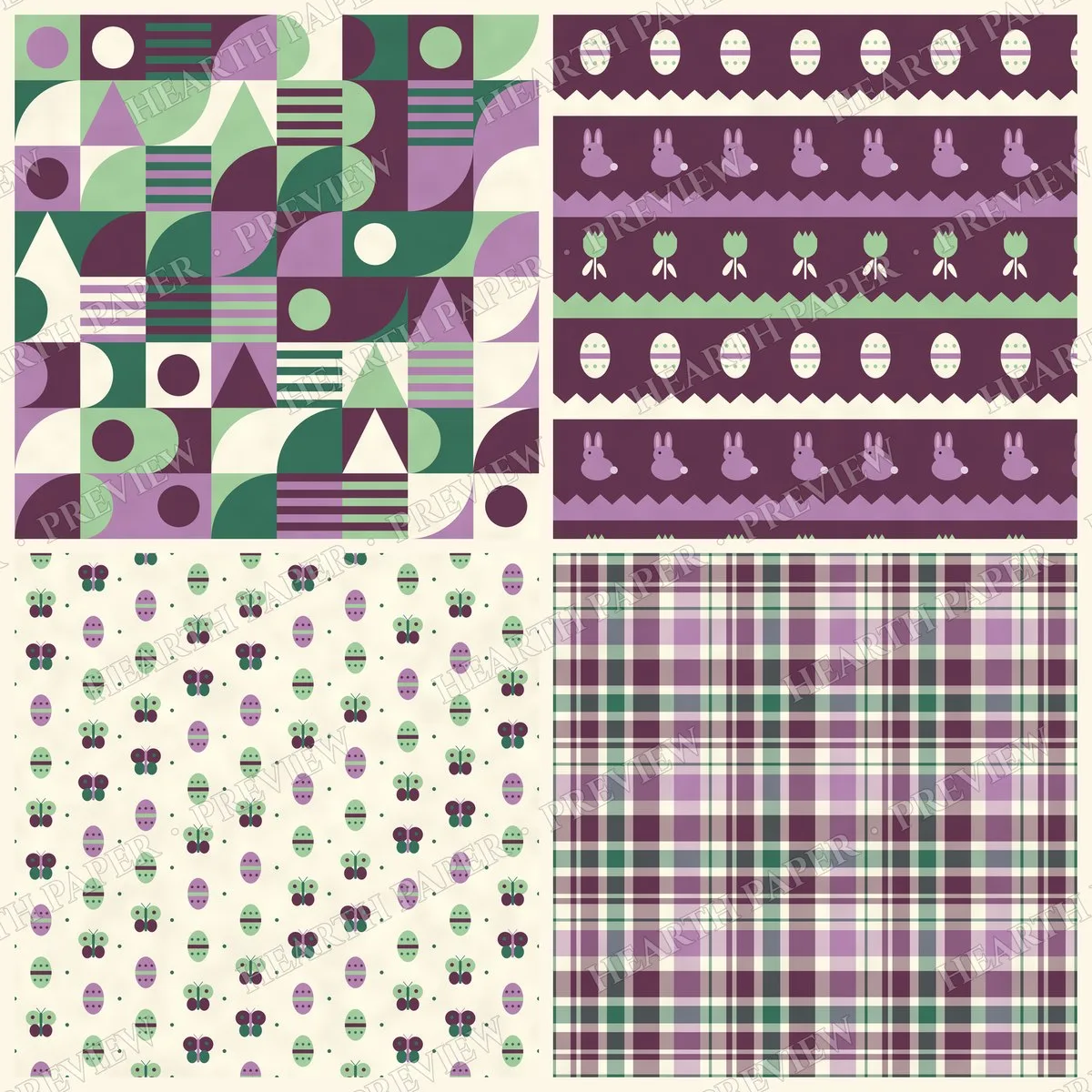 Celadon Gazebo Digital Paper Pack preview 5
