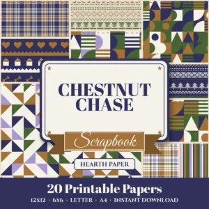 Chestnut Chase Digital Paper Pack cover