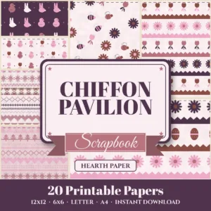 Chiffon Pavilion Digital Paper Pack cover