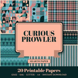 Curious Prowler Digital Paper Pack cover
