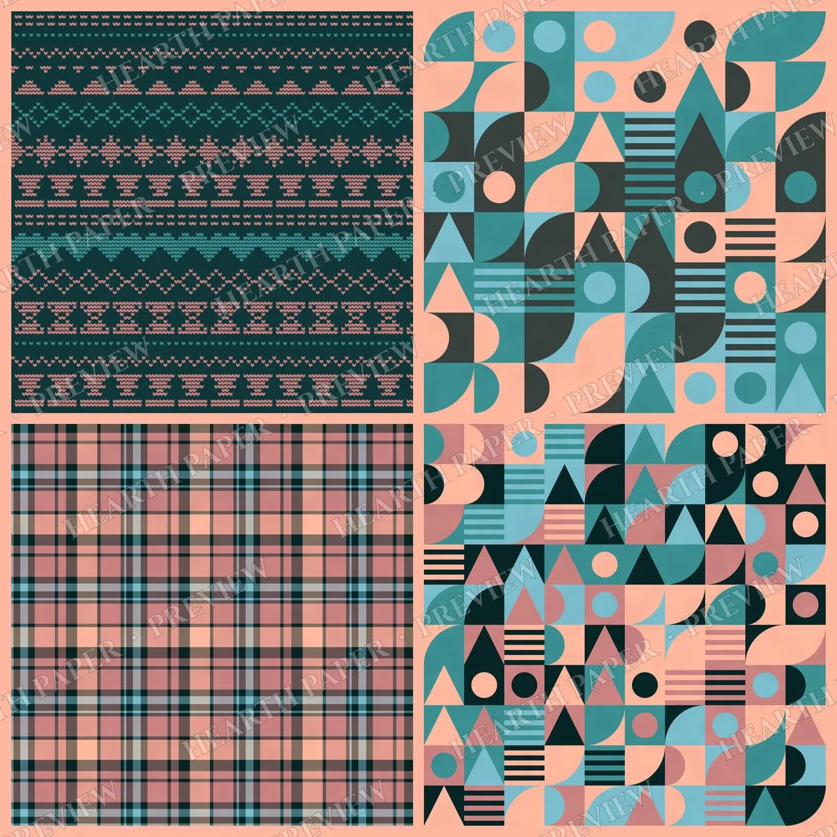 Curious Prowler Digital Paper Pack preview 6