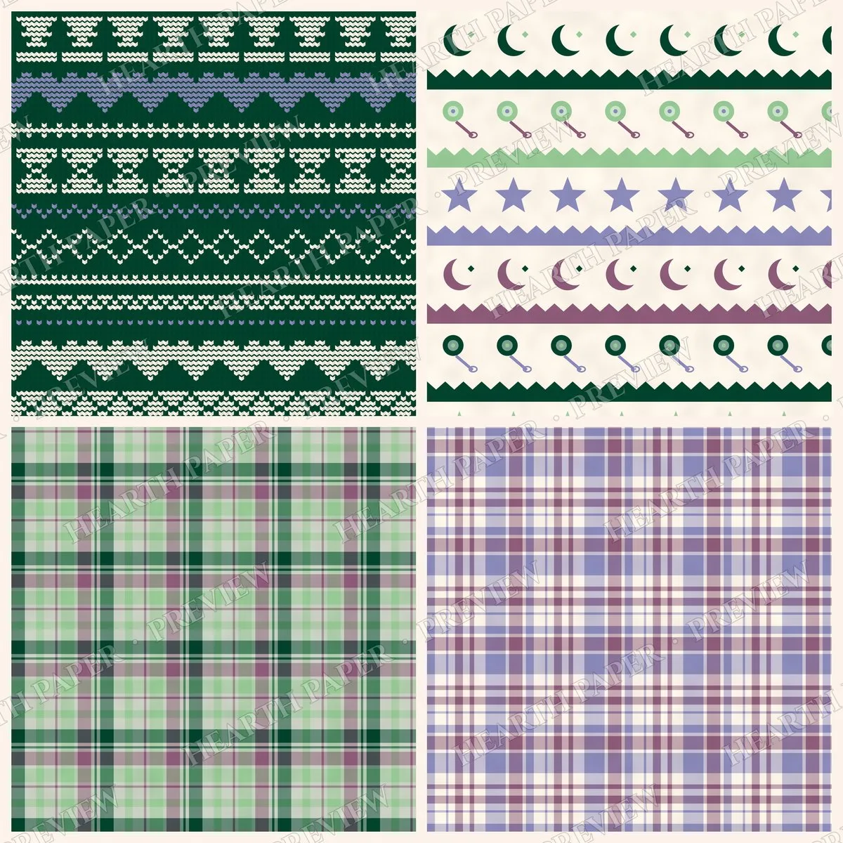 Eyelet Heirloom Digital Paper Pack preview 6
