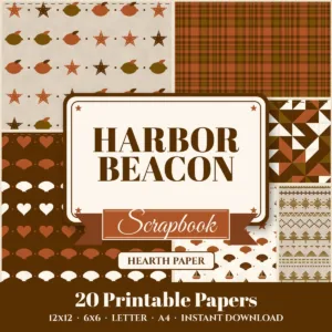Harbor Beacon Digital Paper Pack cover