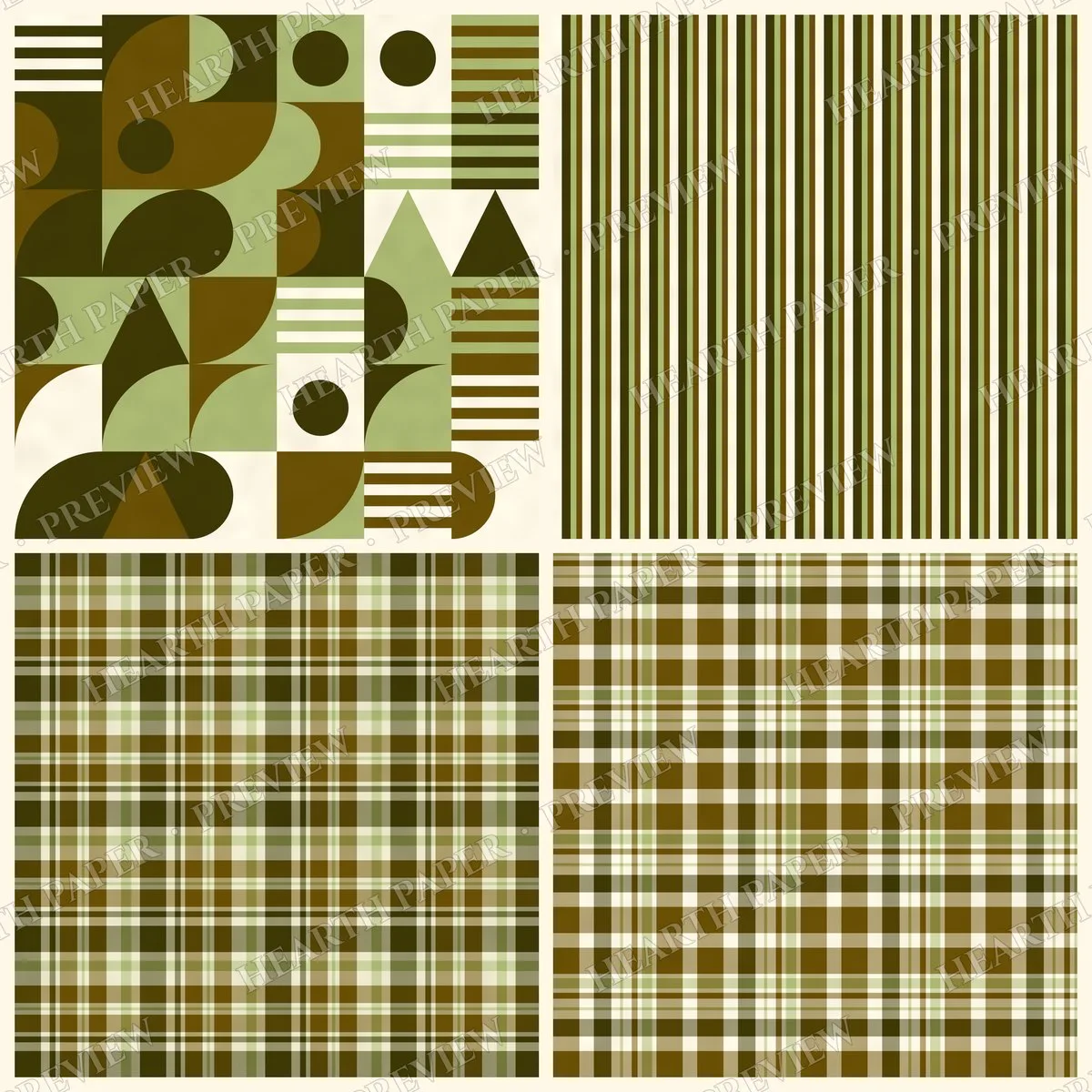 Homeward Hound Digital Paper Pack preview 6
