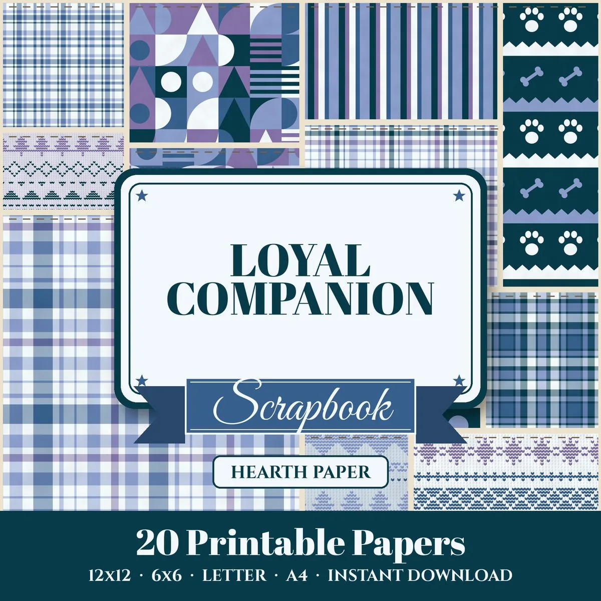Loyal Companion Digital Paper Pack cover