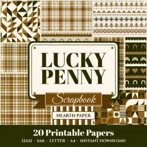Lucky Penny Digital Paper Pack cover