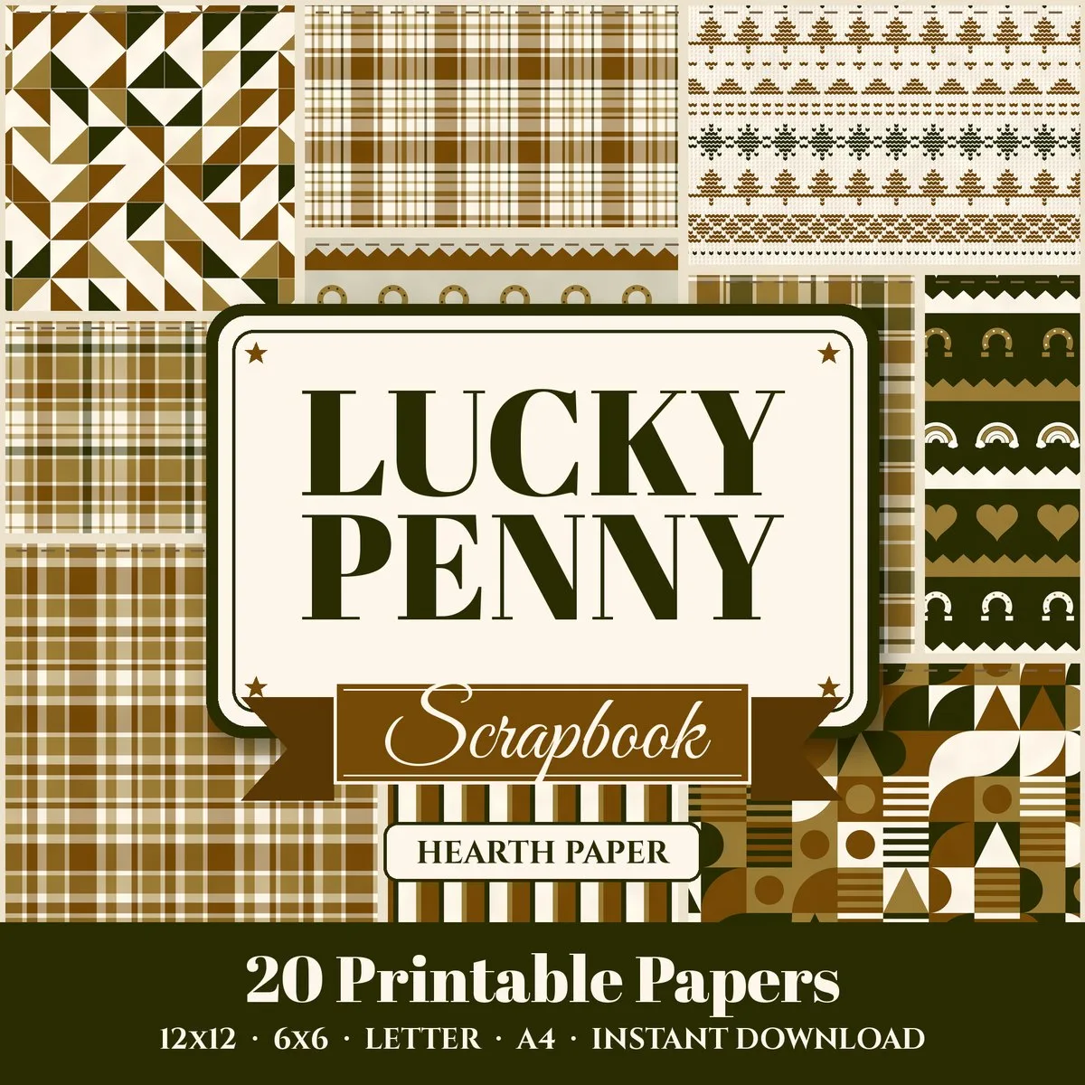 Lucky Penny Digital Paper Pack cover