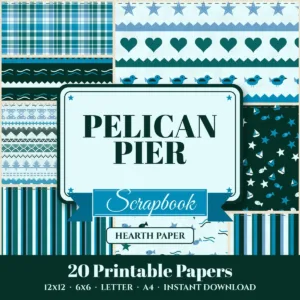 Pelican Pier Digital Paper Pack cover