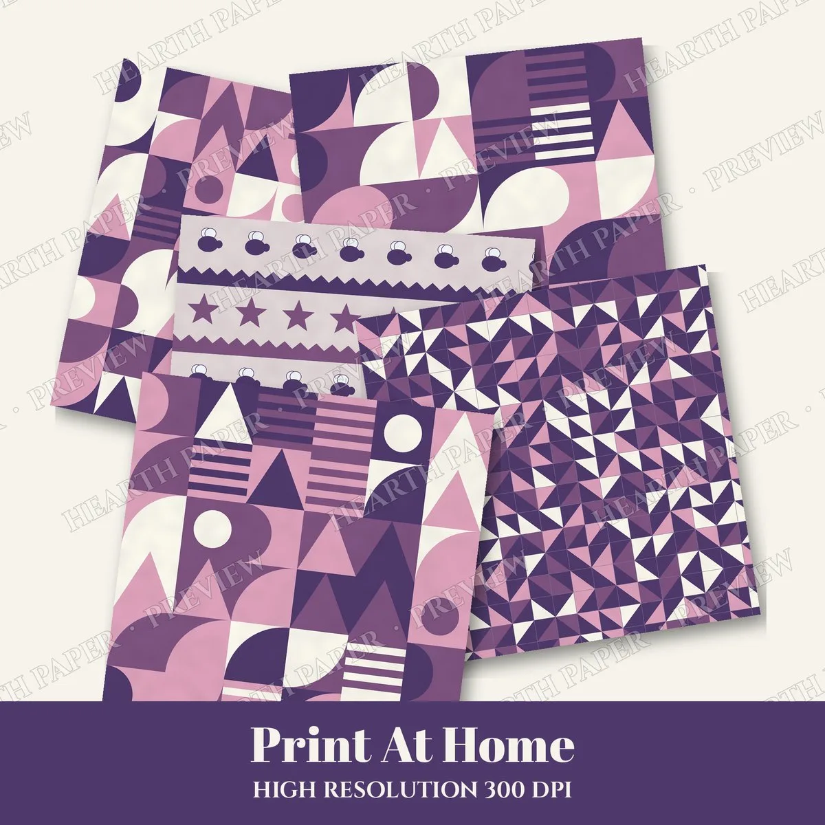 Pure Nursery Delight Digital Paper Pack preview 3