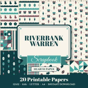 Riverbank Warren Digital Paper Pack cover