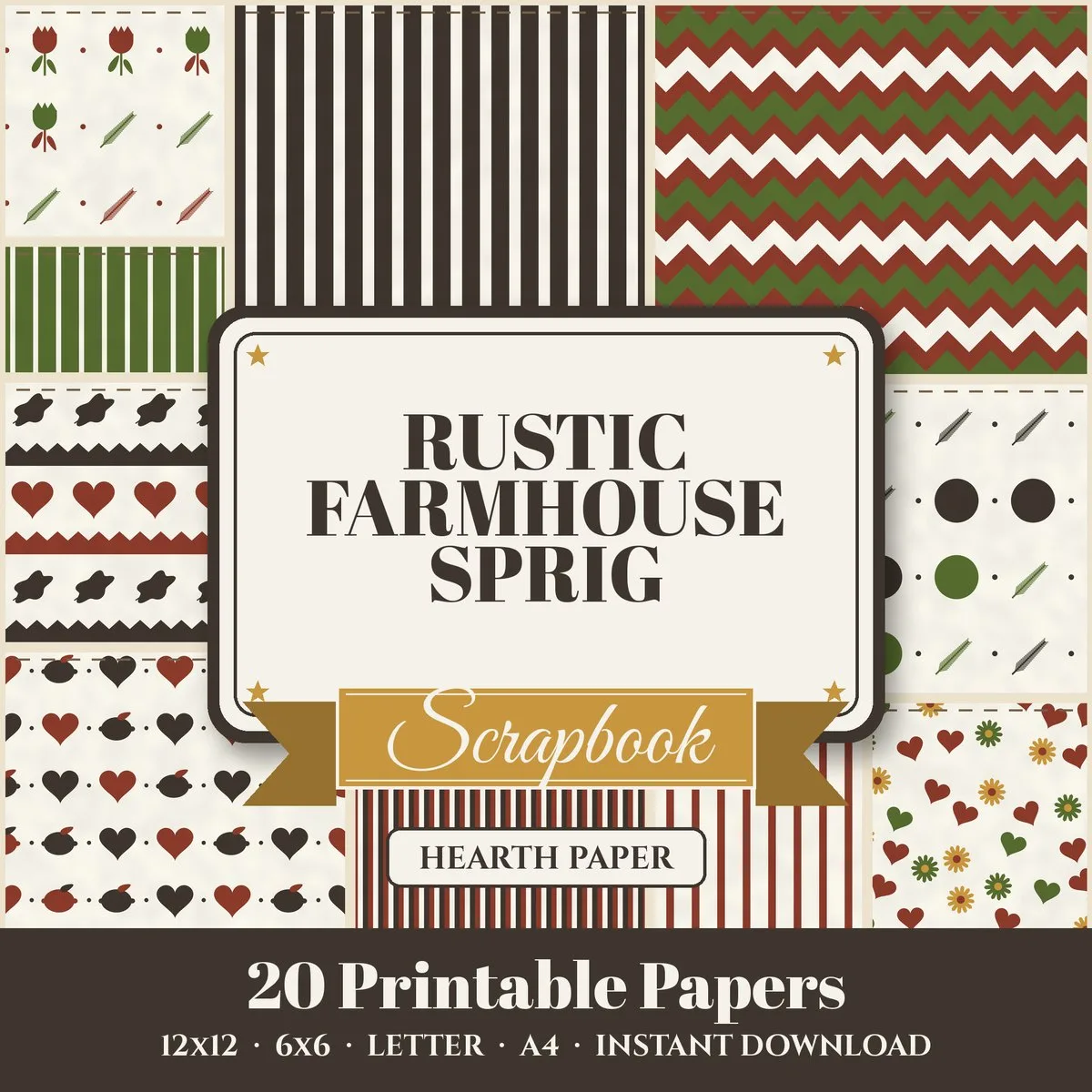 DIY Gift Wrap With Printable Paper