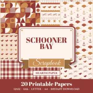 Schooner Bay Digital Paper Pack cover