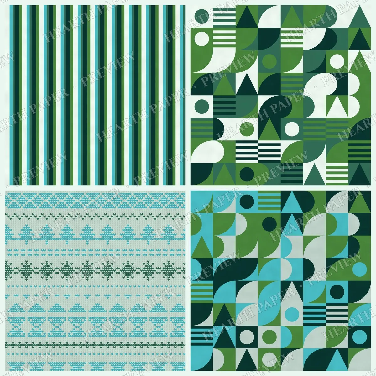 Shannon Nocturne Digital Paper Pack preview 5