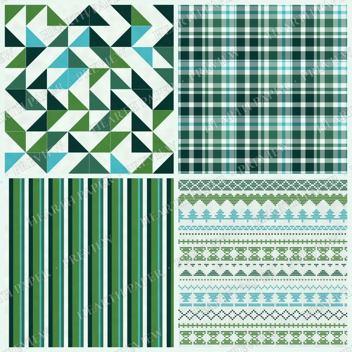 Shannon Nocturne Digital Paper Pack preview 6