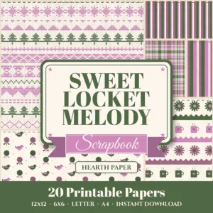 Sweet Locket Melody Digital Paper Pack cover