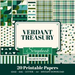 Verdant Treasury Digital Paper Pack cover