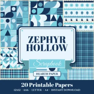 Zephyr Hollow Digital Paper Pack cover