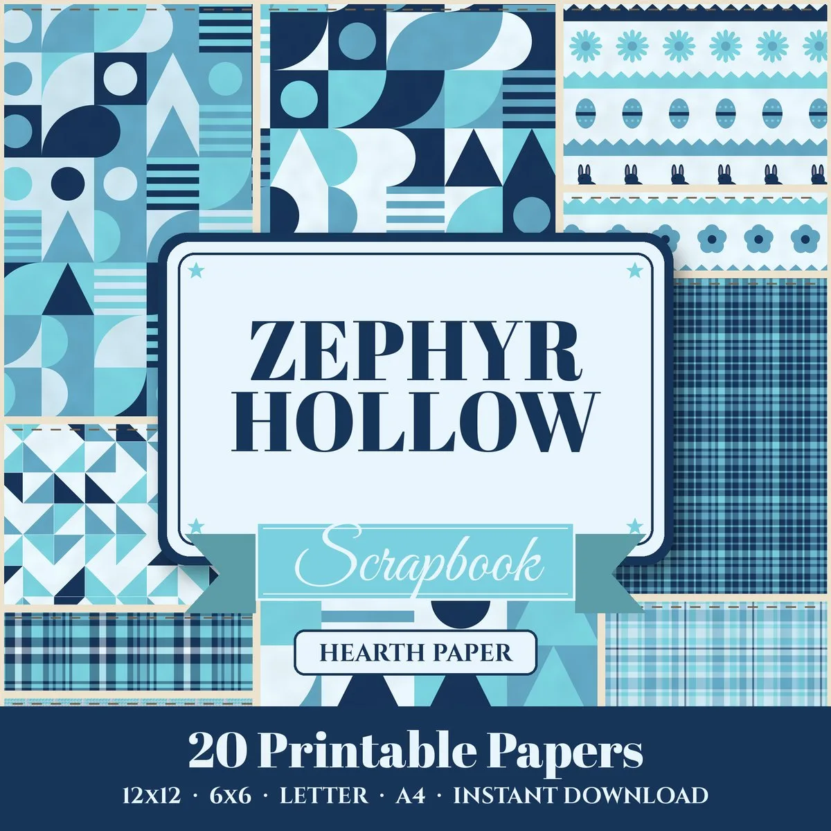 Zephyr Hollow Digital Paper Pack cover