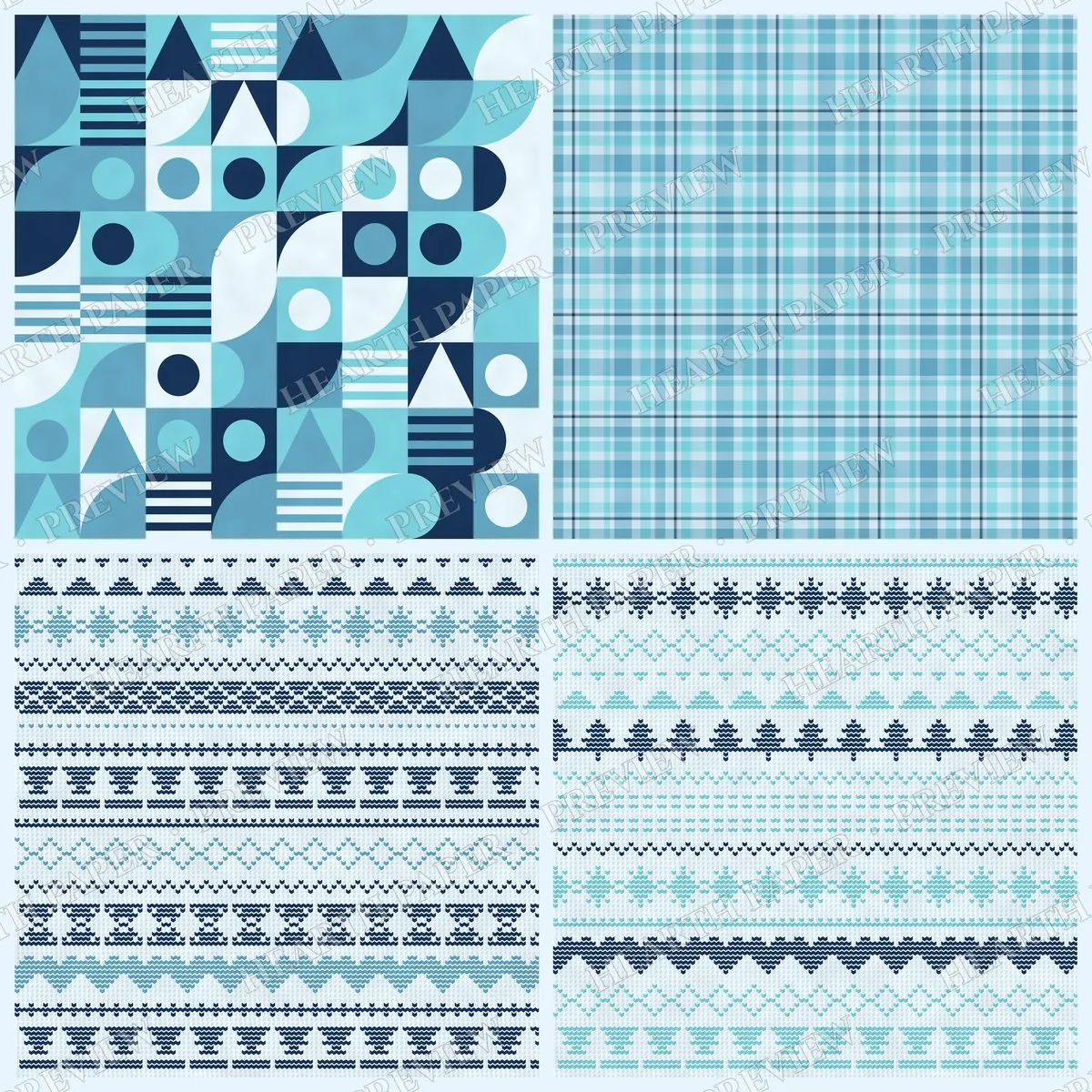 Zephyr Hollow Digital Paper Pack preview 5